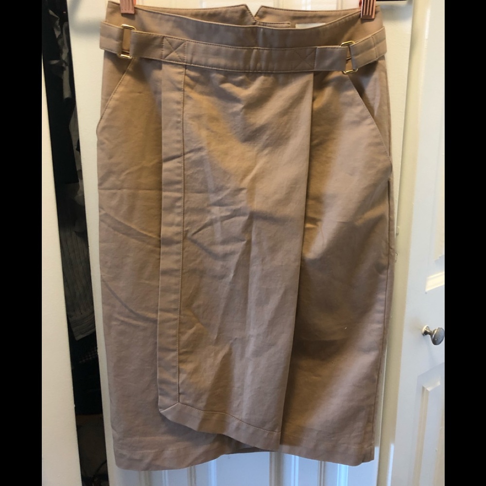 Reiss Tan Khaki Skirt UK8/US4